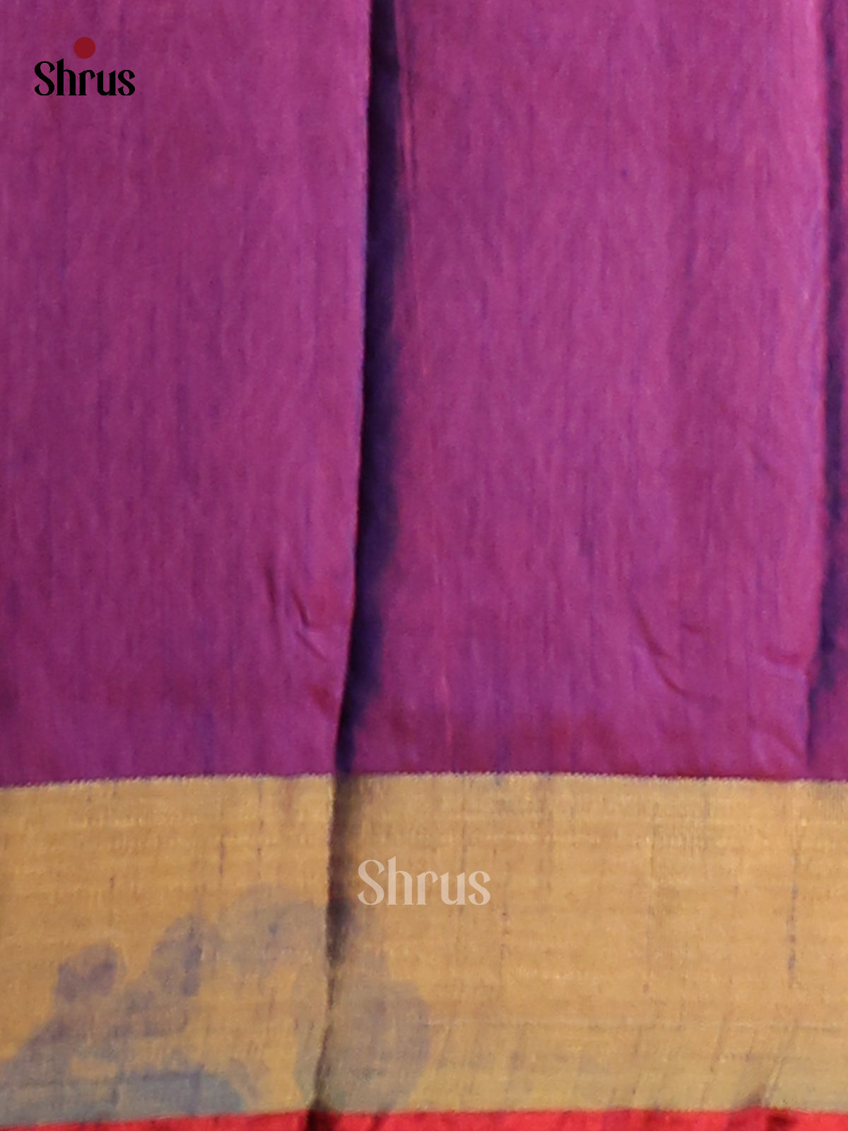 Pink with Purple - Semi Patola Saree - Shop on Shrus.com