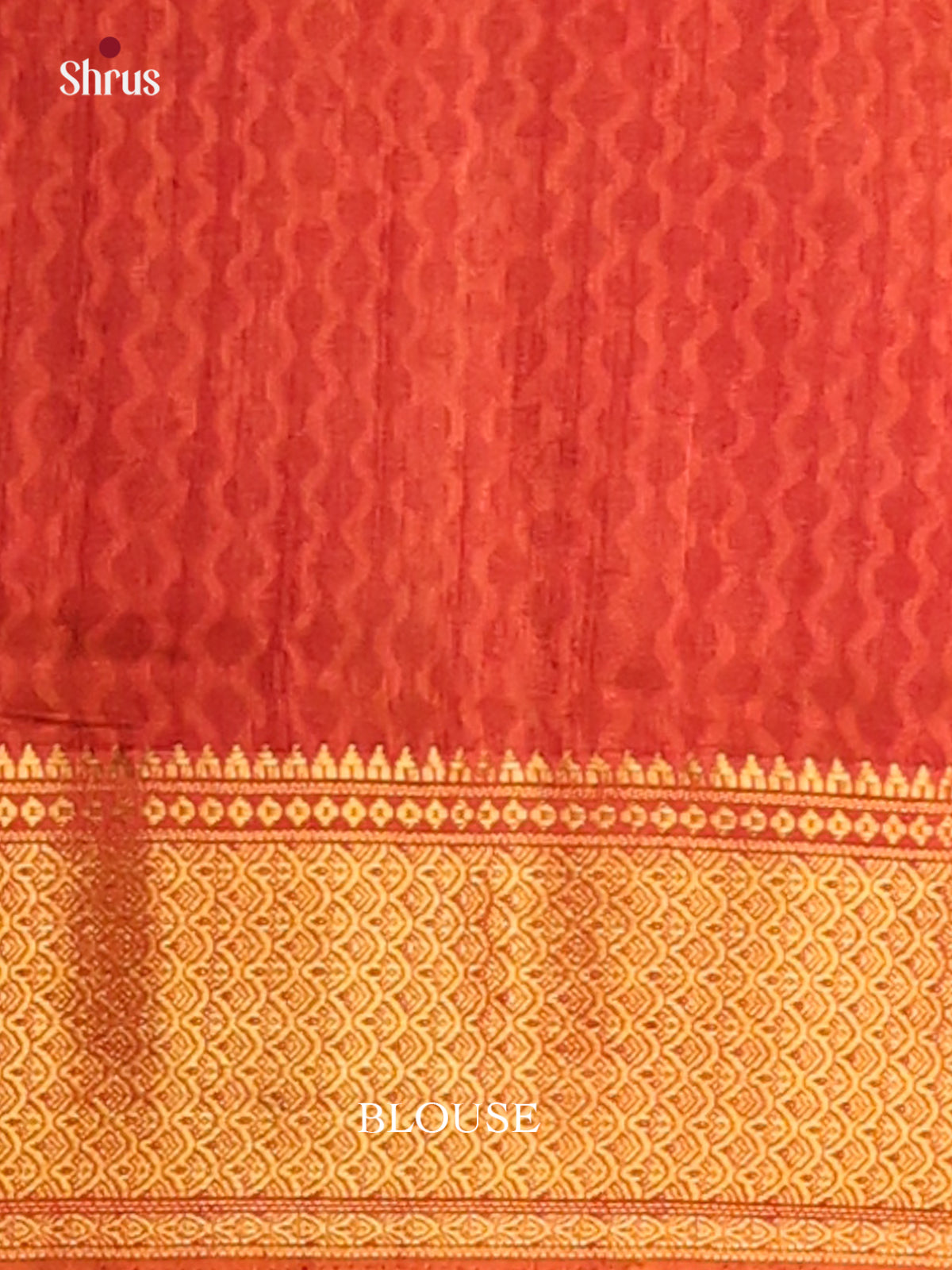 Chutney Green with Orange - Semi Patola Saree - Shop on Shrus.com