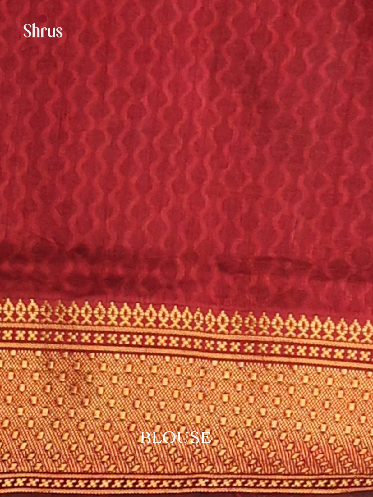 Black with Maroon- Semi Patola Saree - Shop on Shrus.com