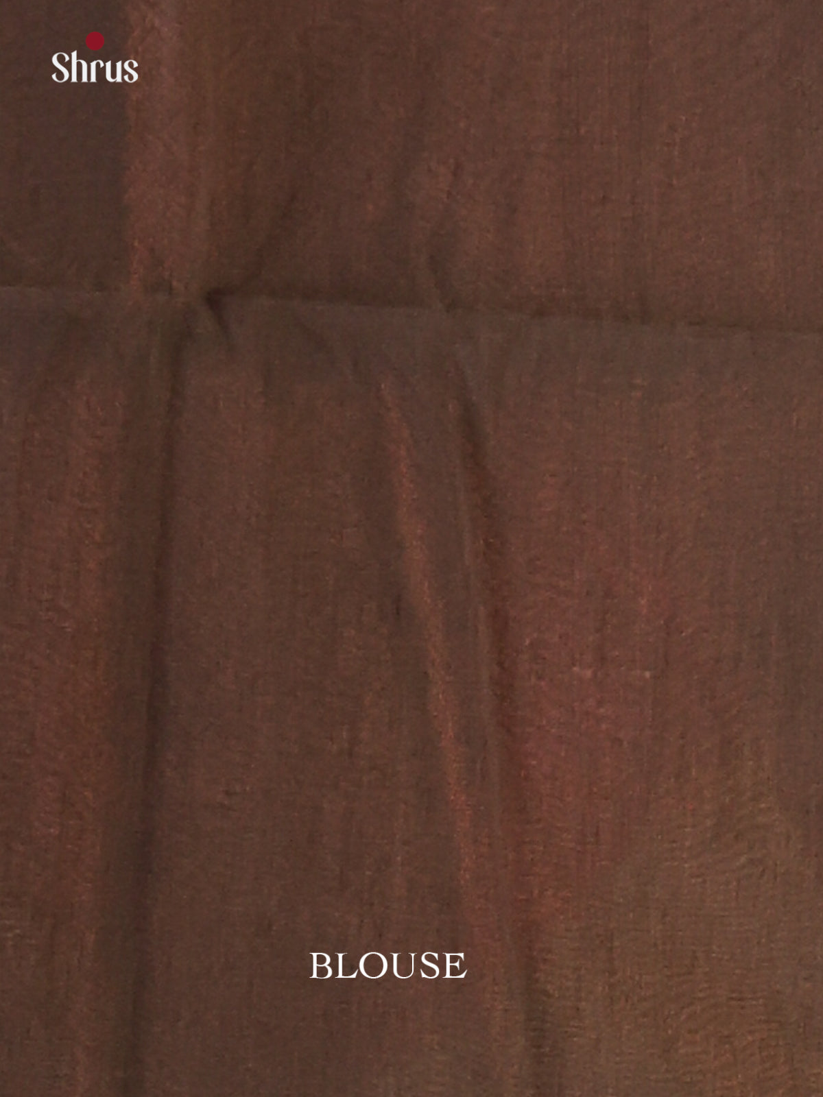 Orange & Brown - Semi Silkcotton Saree - Shop on Shrus.com
