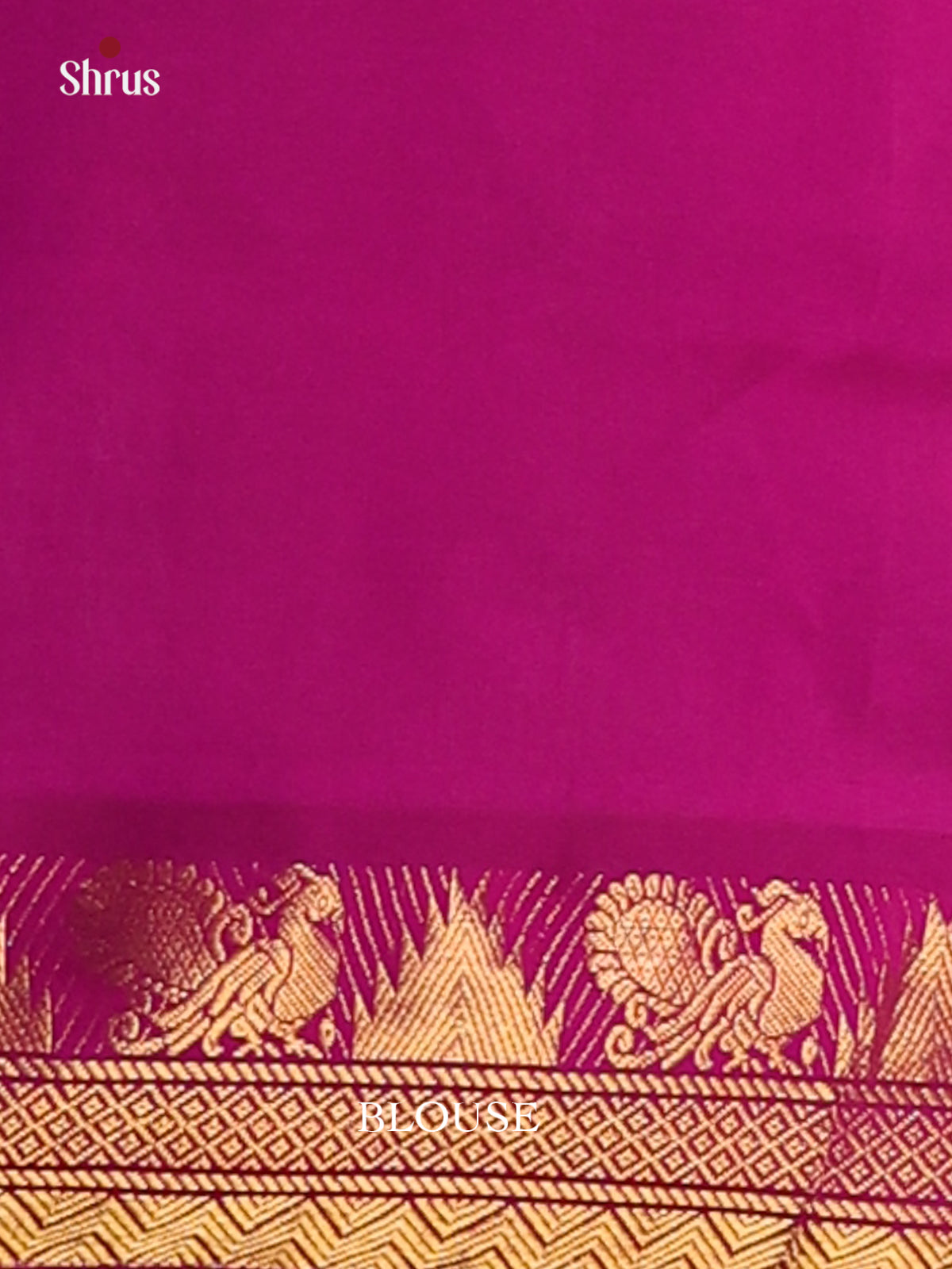 Pista green with Purple - Silkcotton-halfpure Saree - Shop on Shrus.com