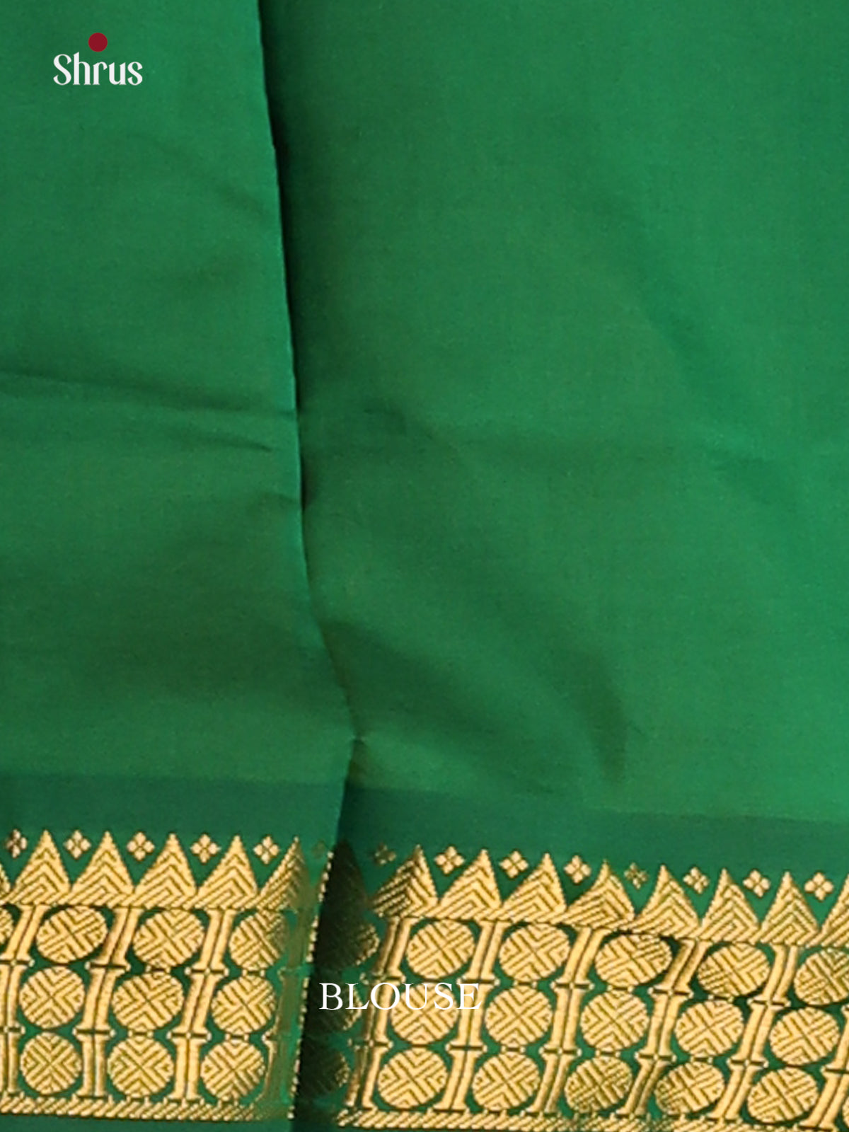 Mustard with Green- Silkcotton-halfpure Saree - Shop on Shrus.com