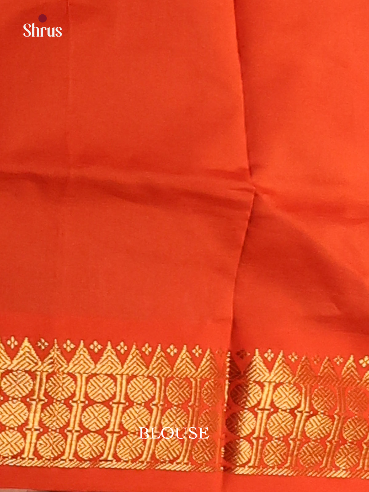 Elephant Black with Red - Silkcotton-halfpure Saree - Shop on Shrus.com