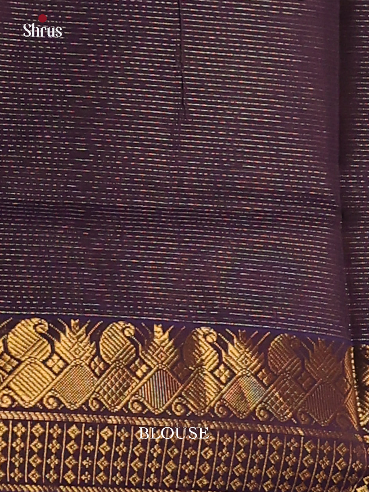 Violet With Blue - Silkcotton-halfpure Saree - Shop on Shrus.com