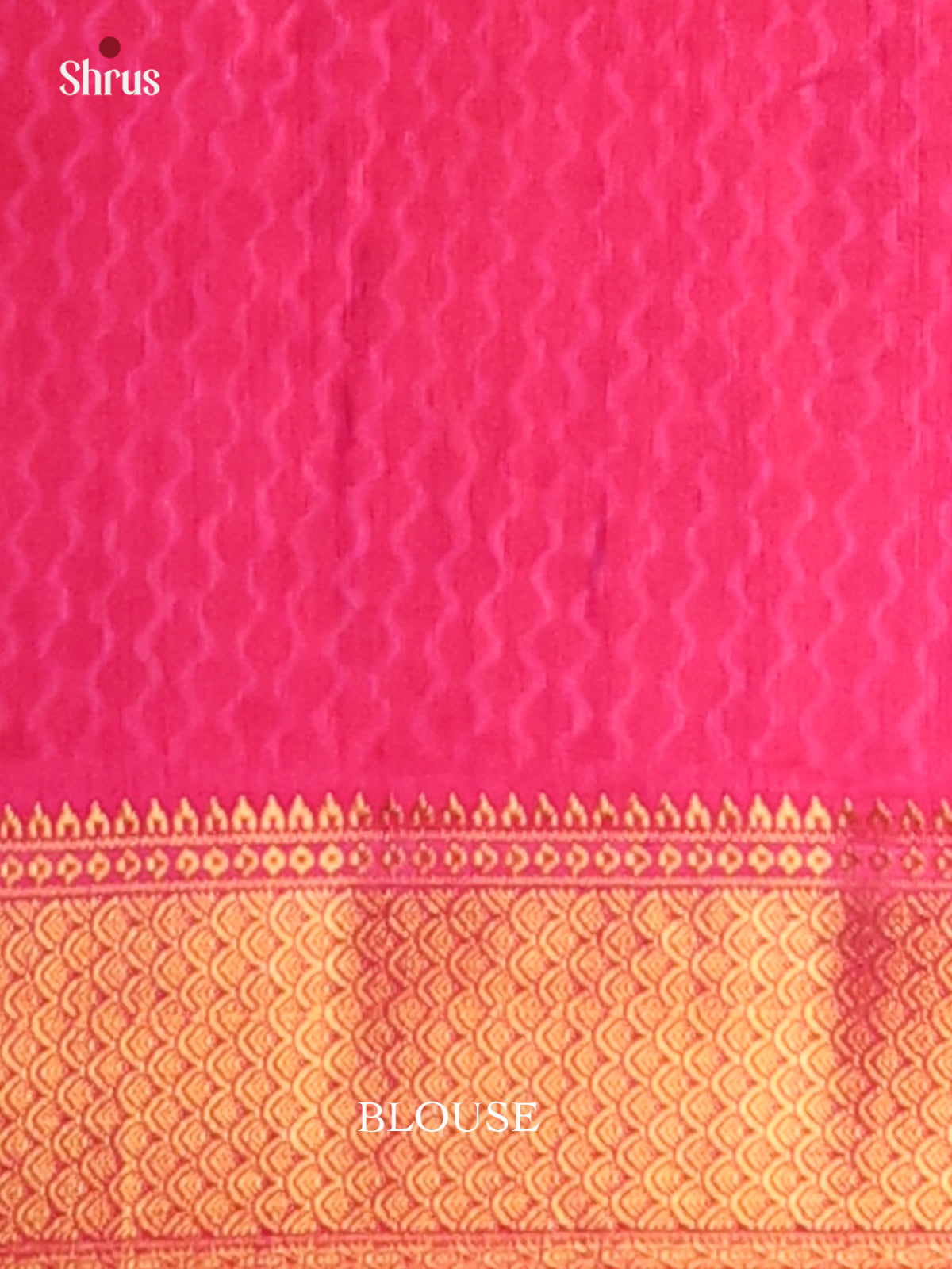Purple with Pink - Semi Patola Saree - Shop on Shrus.com