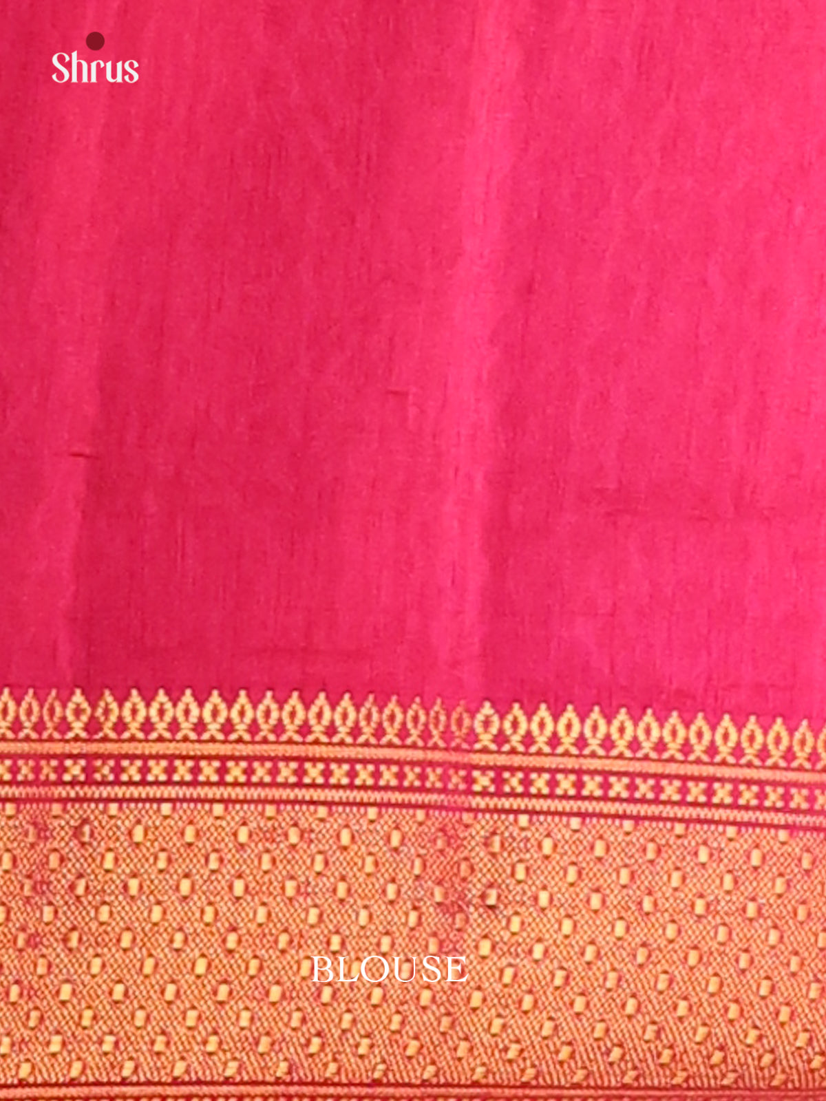 Purple with Pink - Semi Patola Saree - Shop on Shrus.com