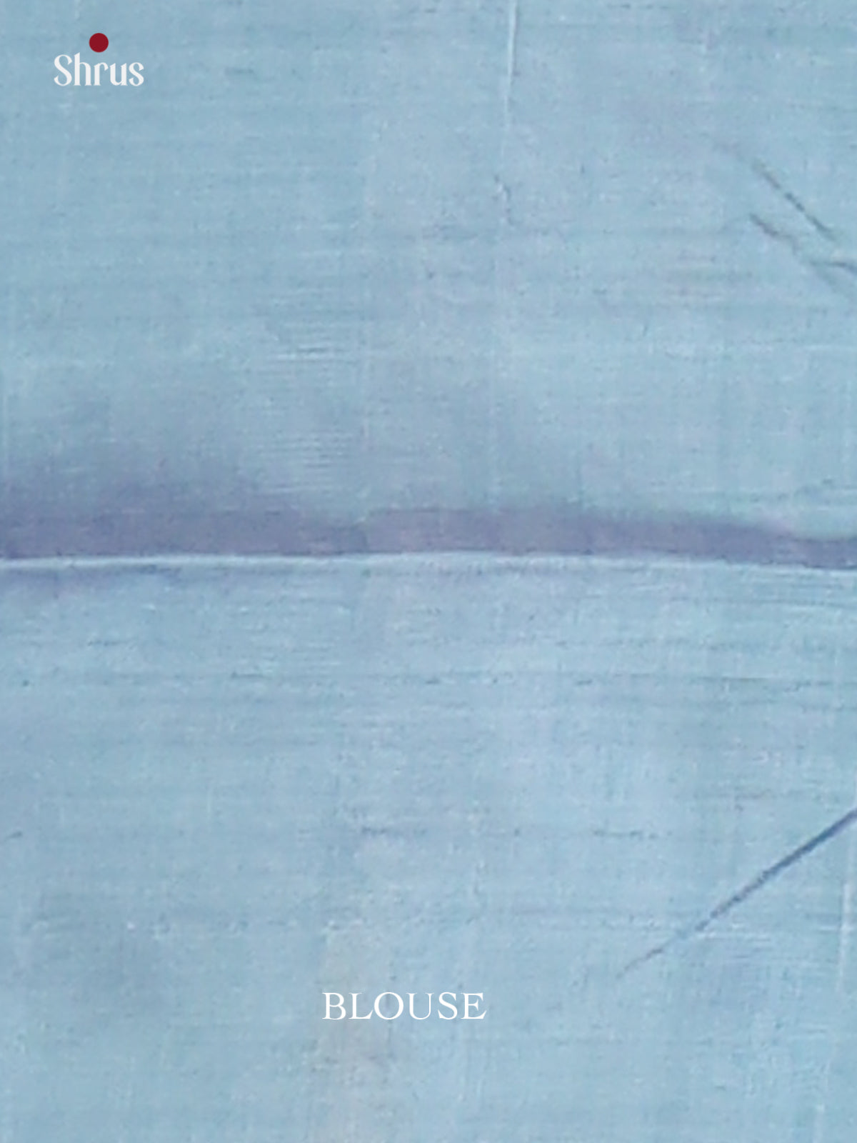 Purple with Lite Blue - Banana Pith Saree - Shop on Shrus.com