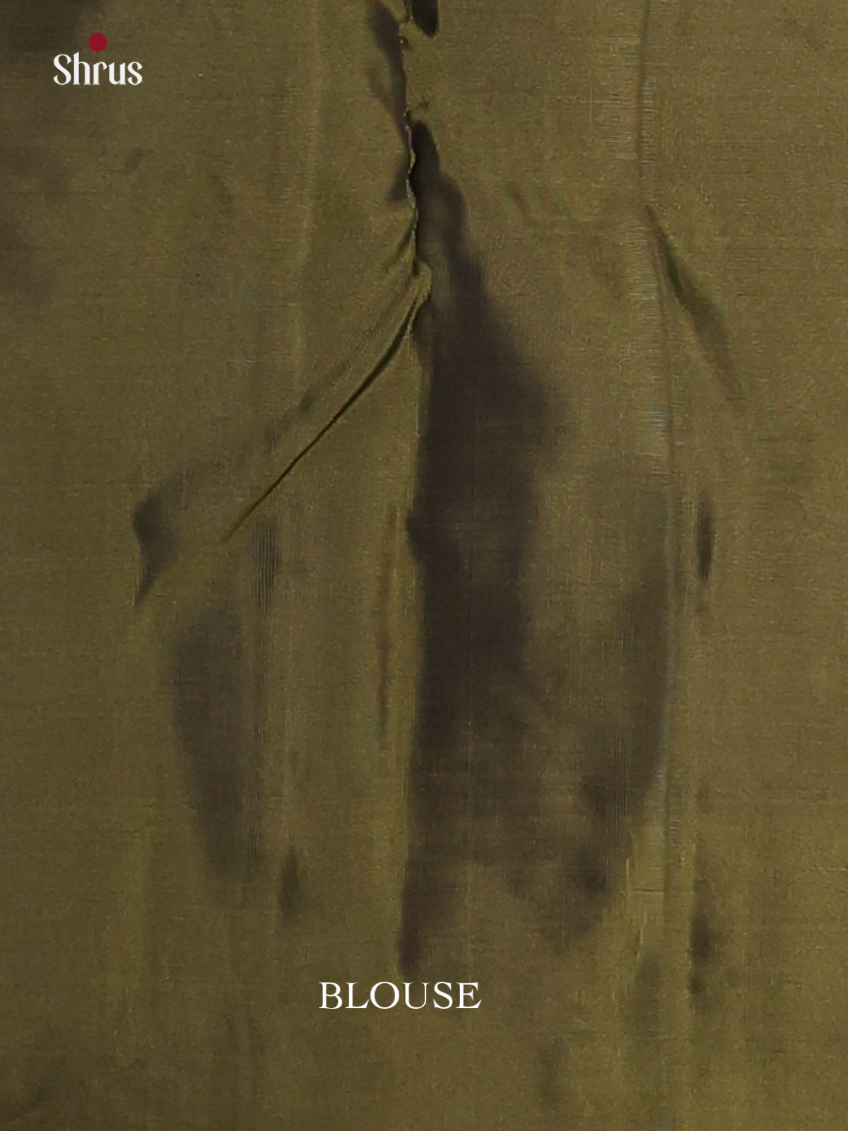 Beautiful Brown & Green Softsilk-halfpure Saree with gold zari floral buttas,brocade Pallu - Shop on Shrus.com