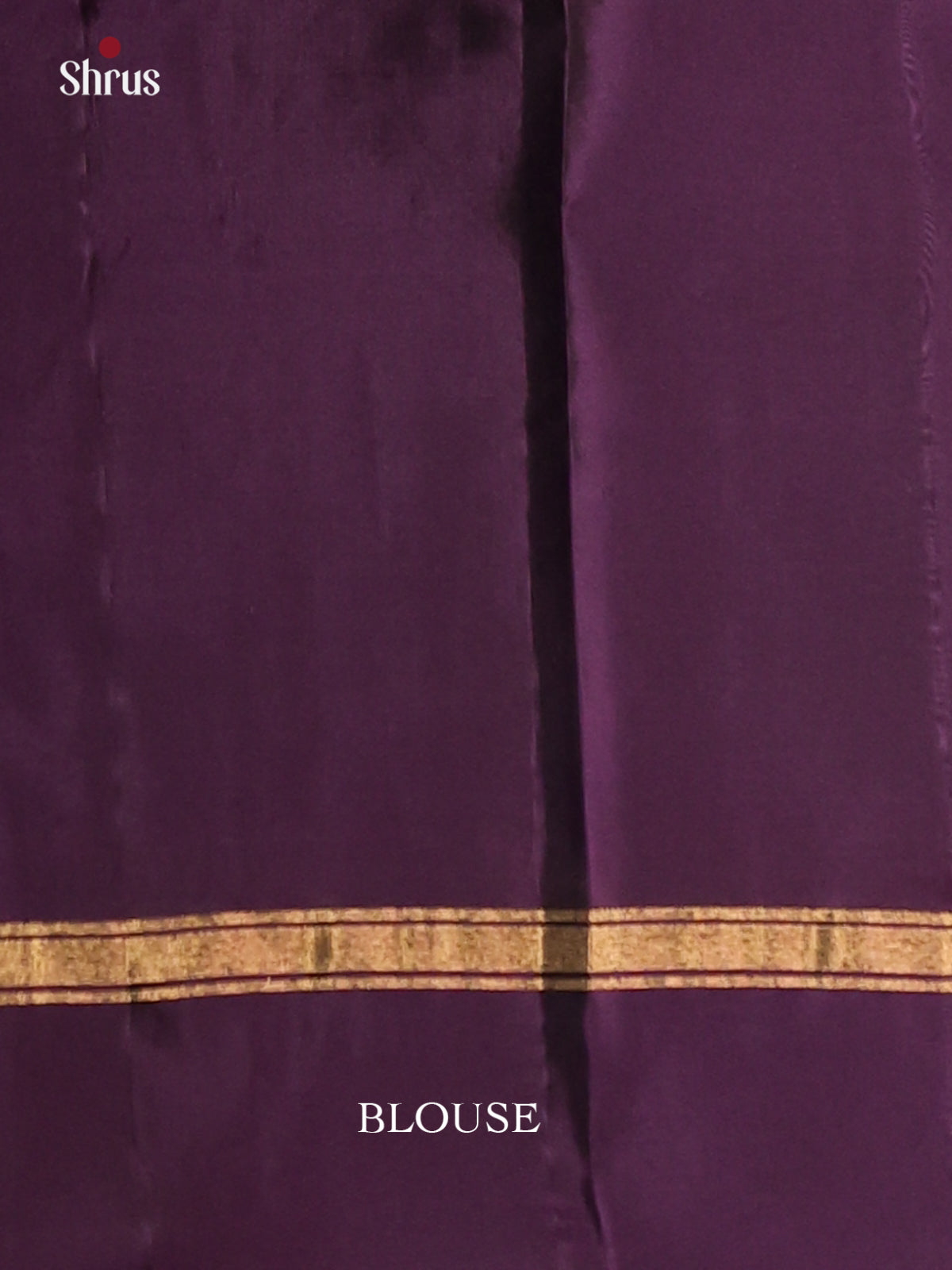 Stunning Purple Softsilk-halfpure Saree with zari woven floral motifs & Contrast Border - Shop on Shrus.com