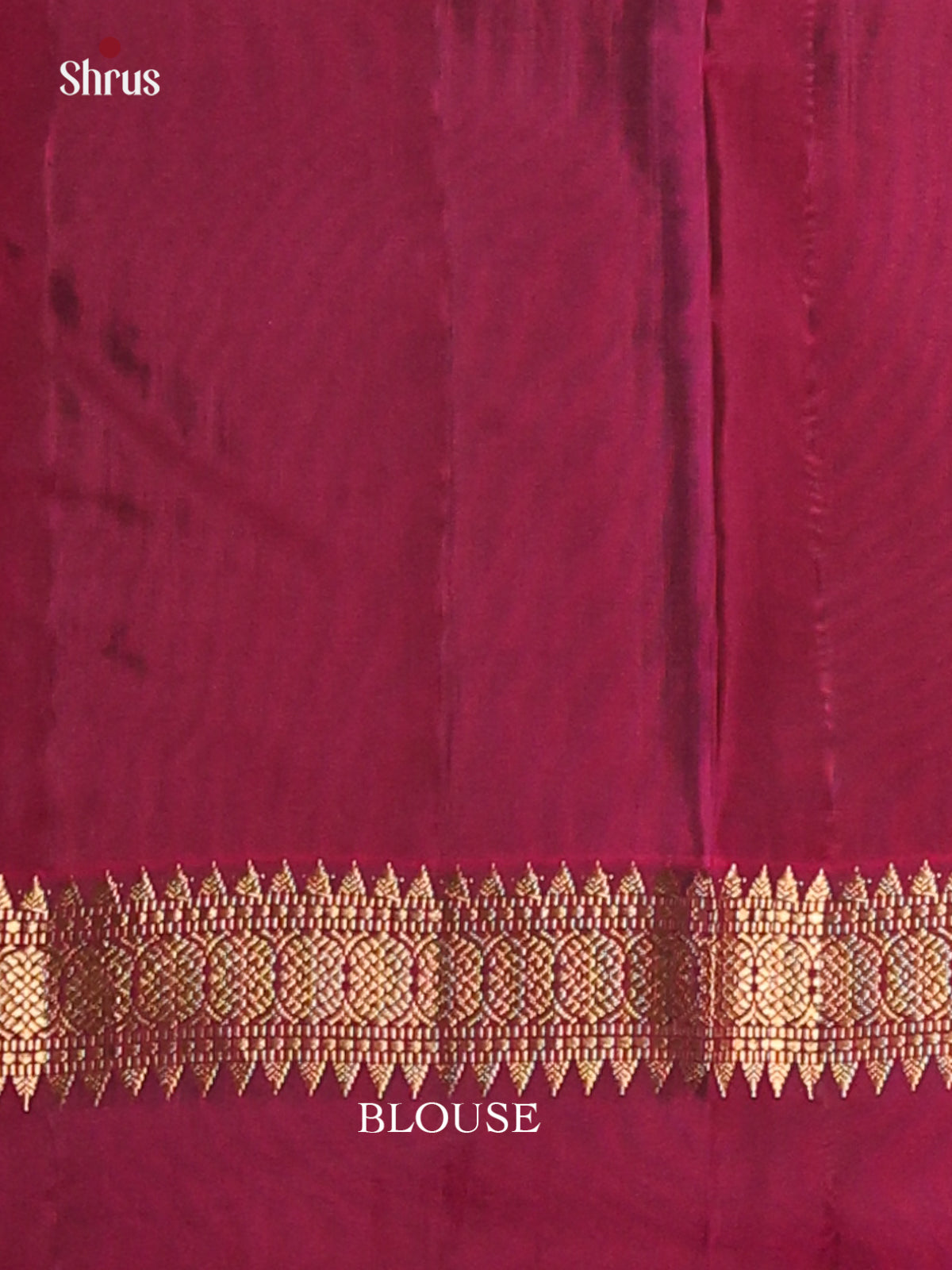 Classy Green Softsilk-halfpure Saree with golden floral motifs ,wine brocade pallu - Shop on Shrus.com