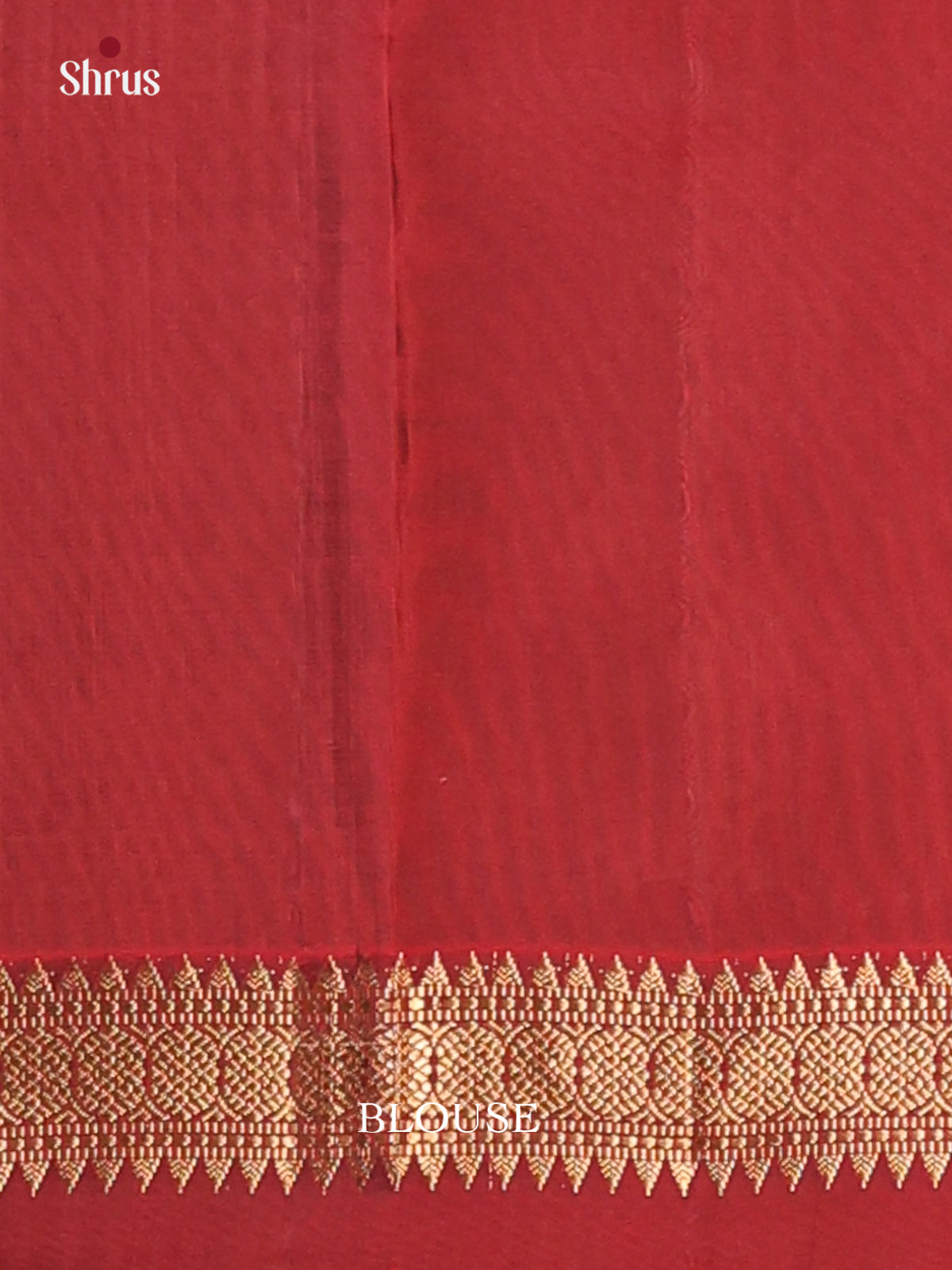 Elegant Green Softsilk-halfpure Saree with gold zari buttas , maroon brocade pallu - Shop on Shrus.com