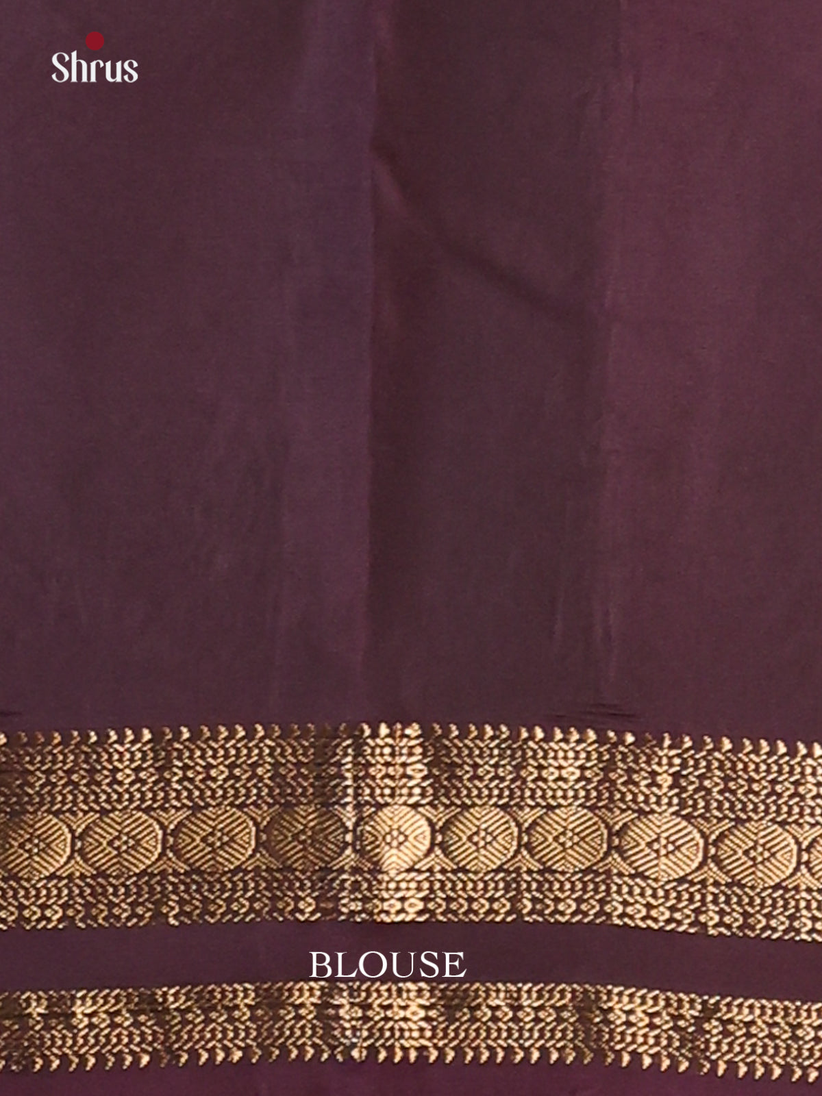 Traditional Maroon Softsilk-halfpure Saree with gold zari buttas ,chakra buttas border - Shop on Shrus.com