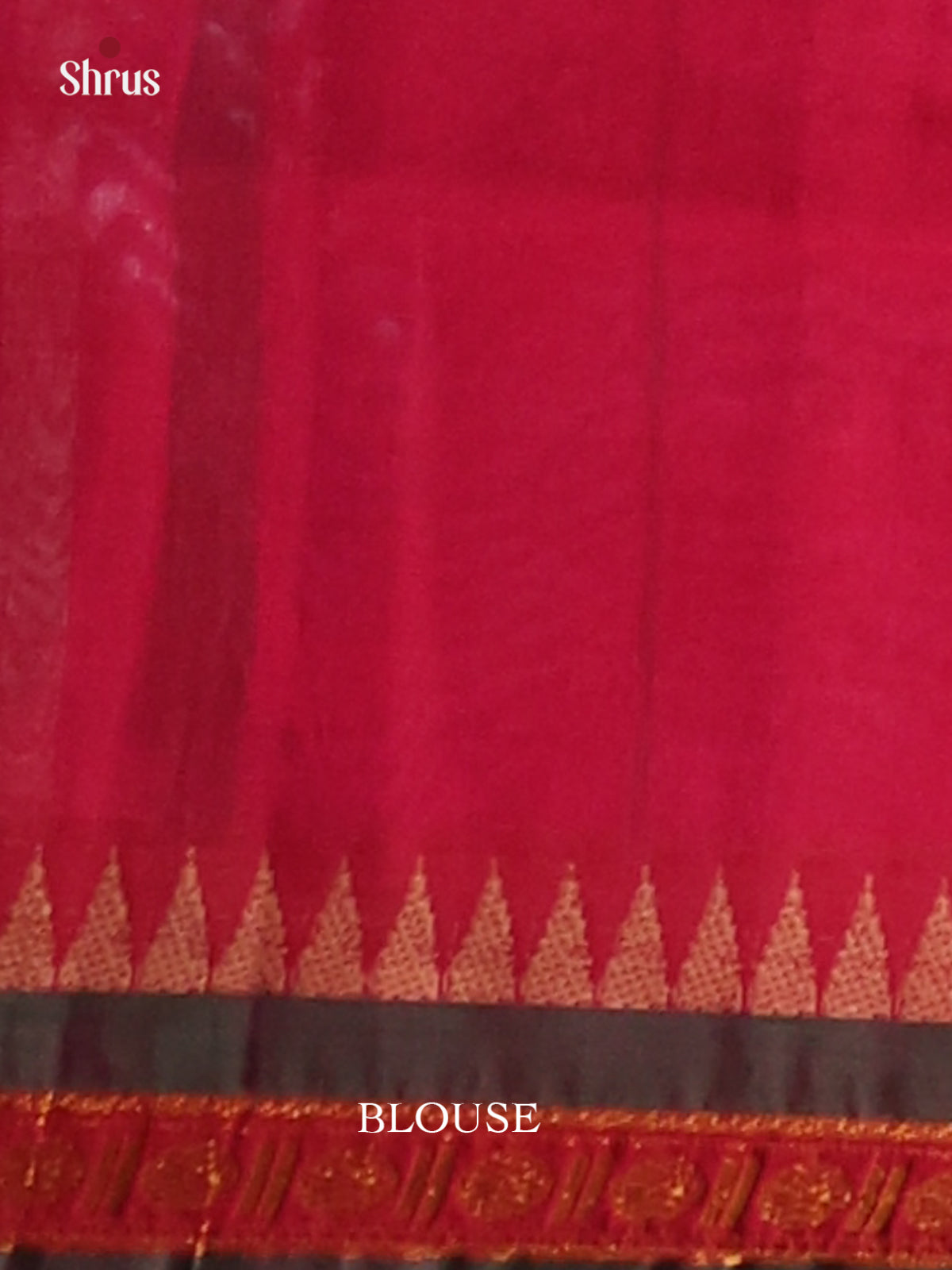 Pink with Green - Narayanpet Cotton Saree - Shop on Shrus.com