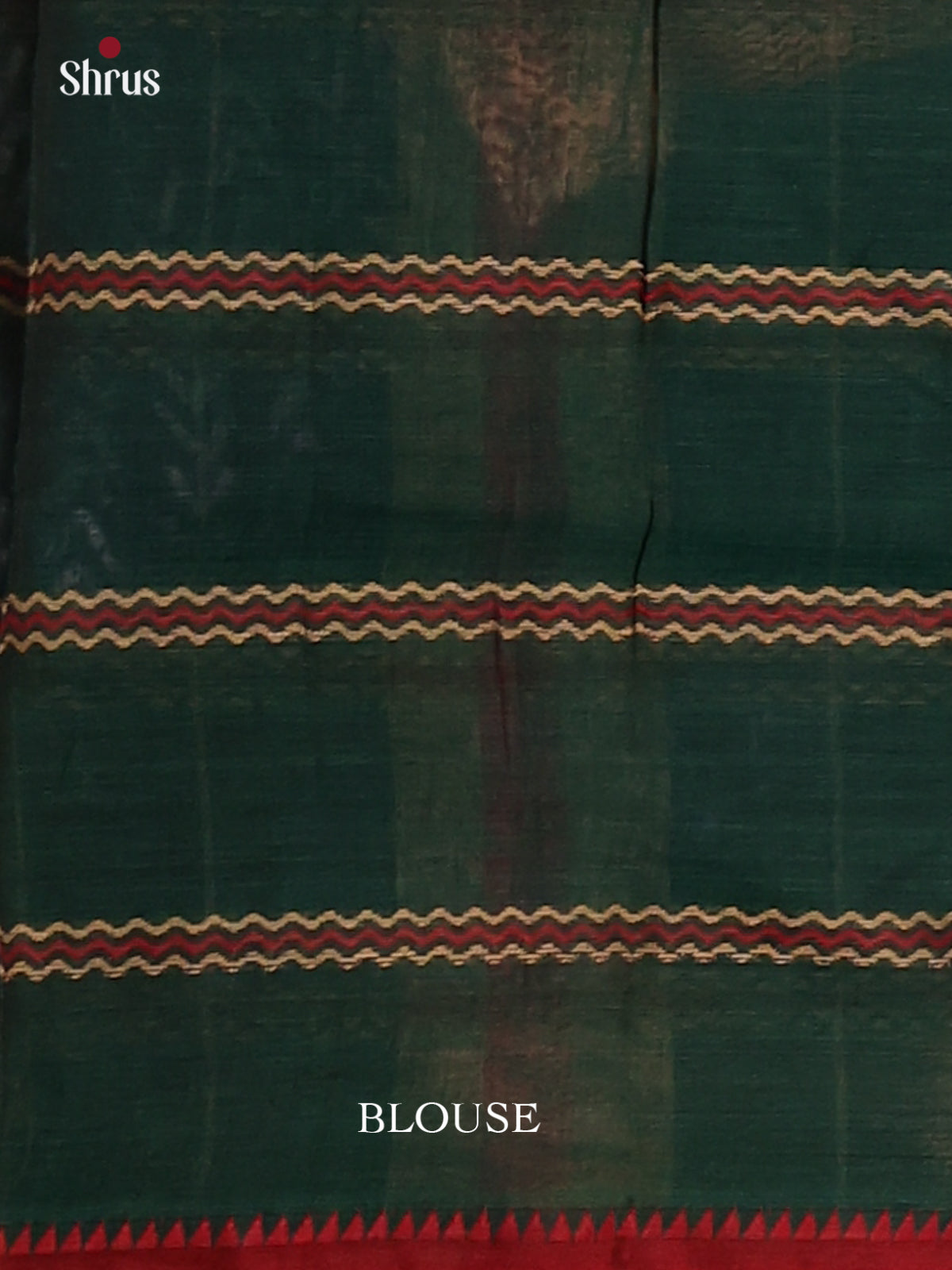Green & Maroon - Narayanpet Cotton Saree - Shop on Shrus.com