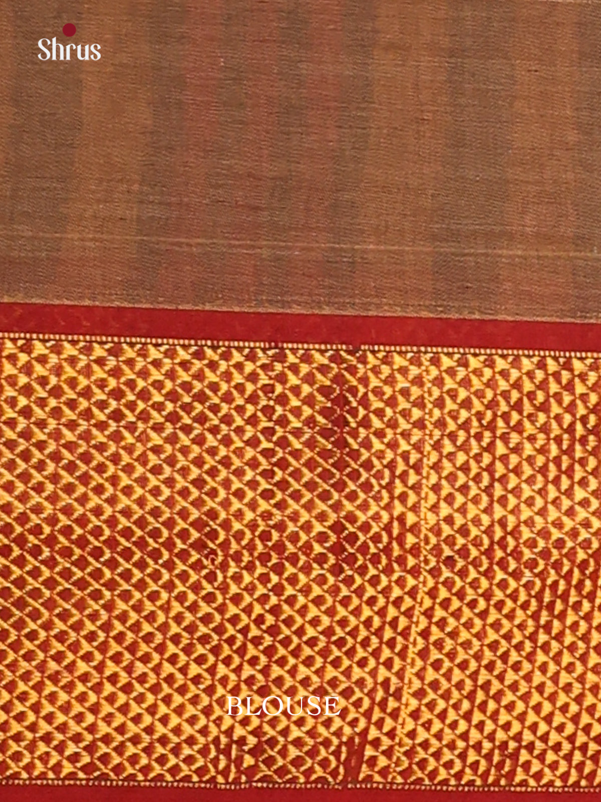 Grey with Maroon - Narayanpet Cotton Saree - Shop on Shrus.com