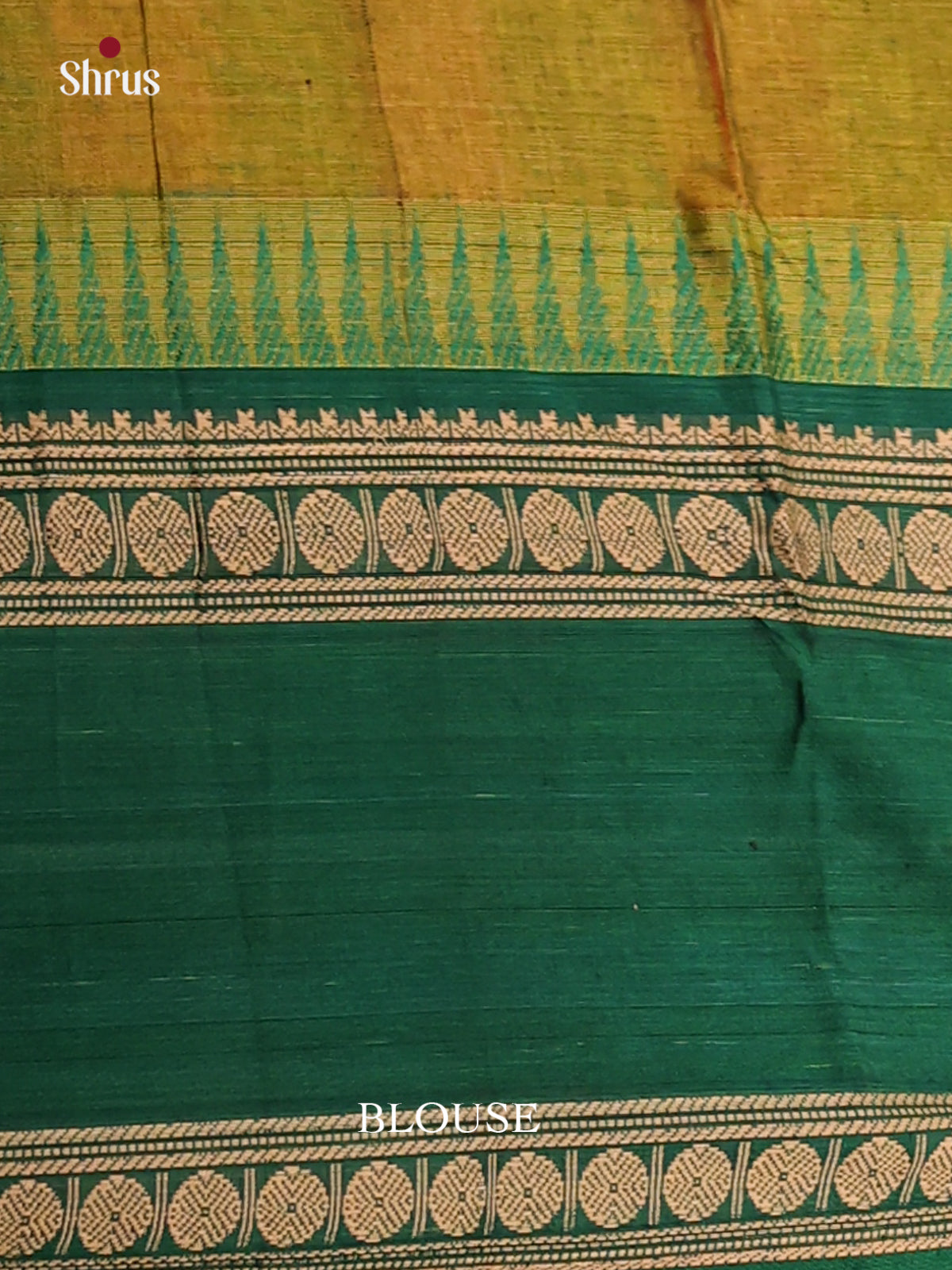 Lite Green & Green - Narayanpet Cotton Saree - Shop on Shrus.com