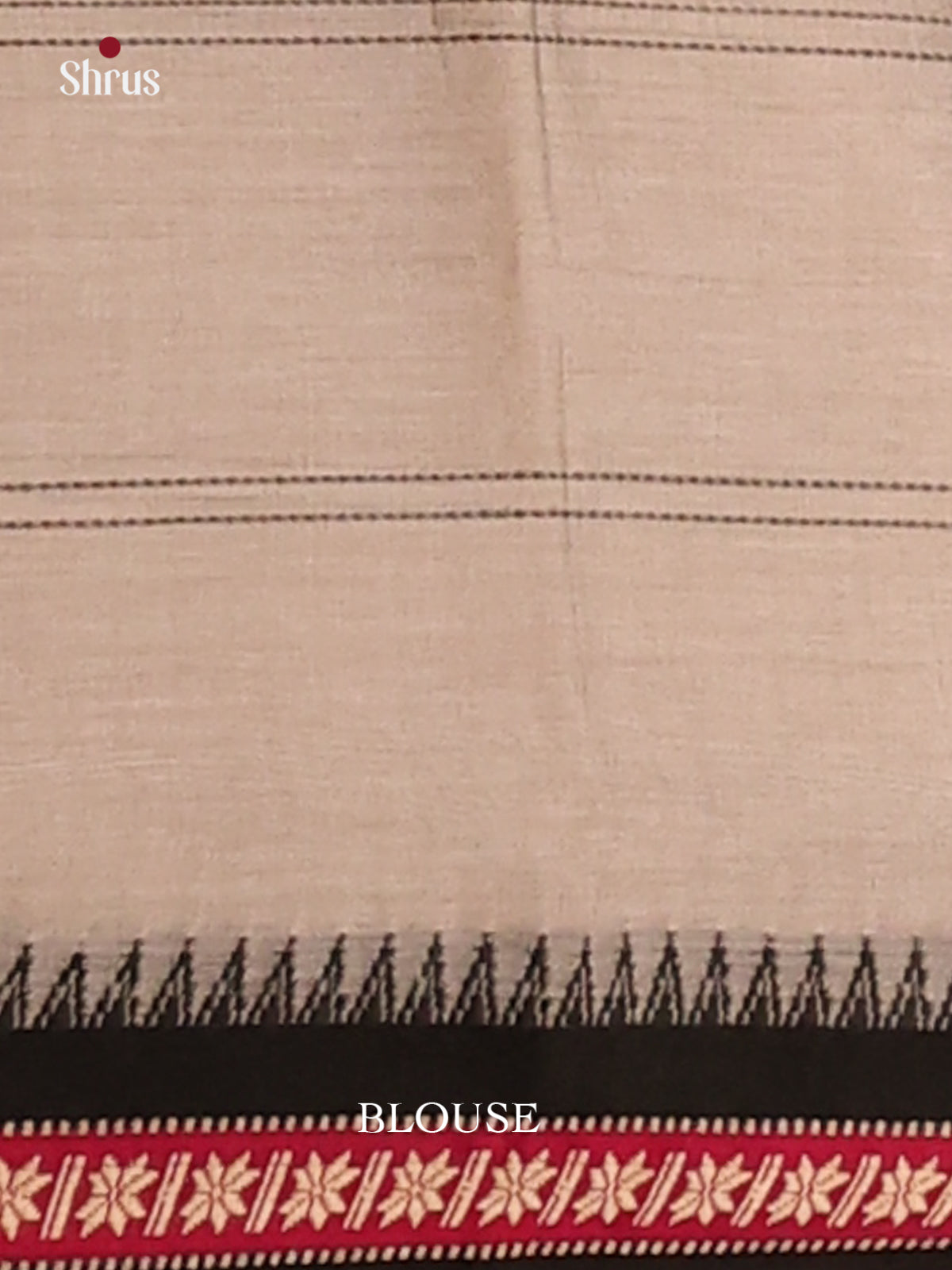 Grey & Black - Narayanpet Cotton Saree - Shop on Shrus.com