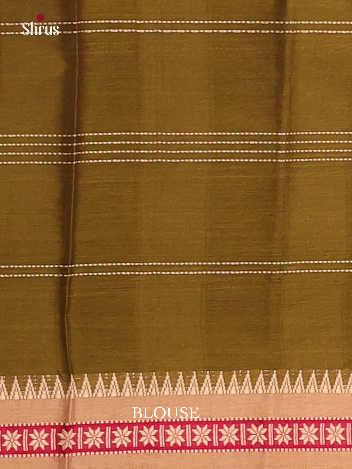 Mehandi Green - Narayanpet Cotton Saree - Shop on Shrus.com