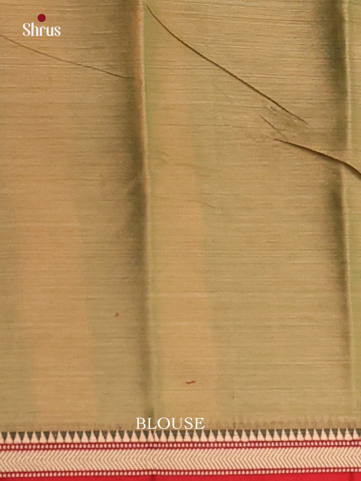 Chutney Green with Red - Narayanpet Cotton Saree - Shop on Shrus.com