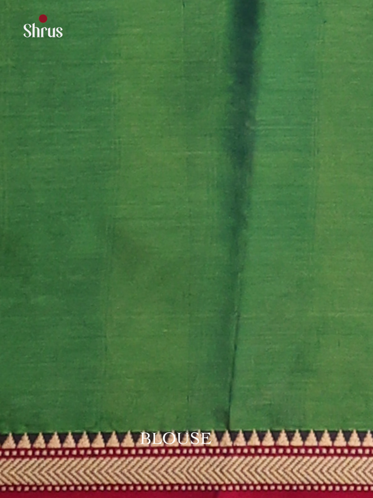 Green with Maroon - Narayanpet Cotton Saree - Shop on Shrus.com