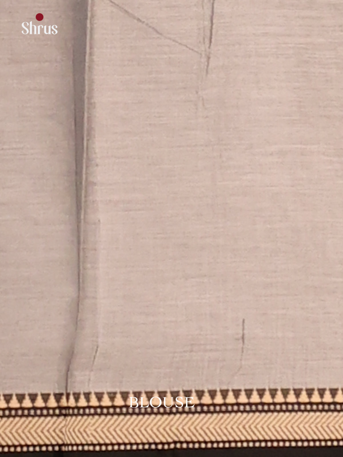 Grey with Black - Narayanpet Cotton Saree - Shop on Shrus.com