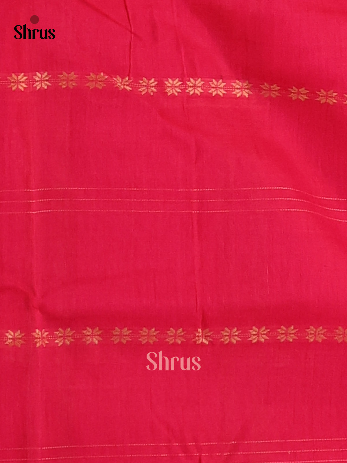 Red- Narayanpet Cotton Saree - Shop on Shrus.com
