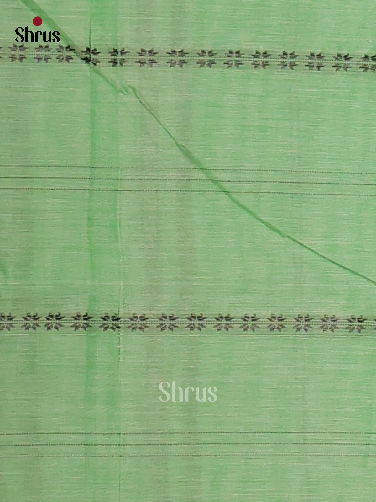 Pista Green - Narayanpet Cotton Saree - Shop on Shrus.com