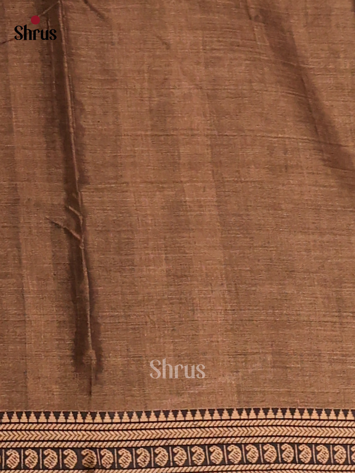 Grey with Black - Narayanpet Cotton Saree - Shop on Shrus.com