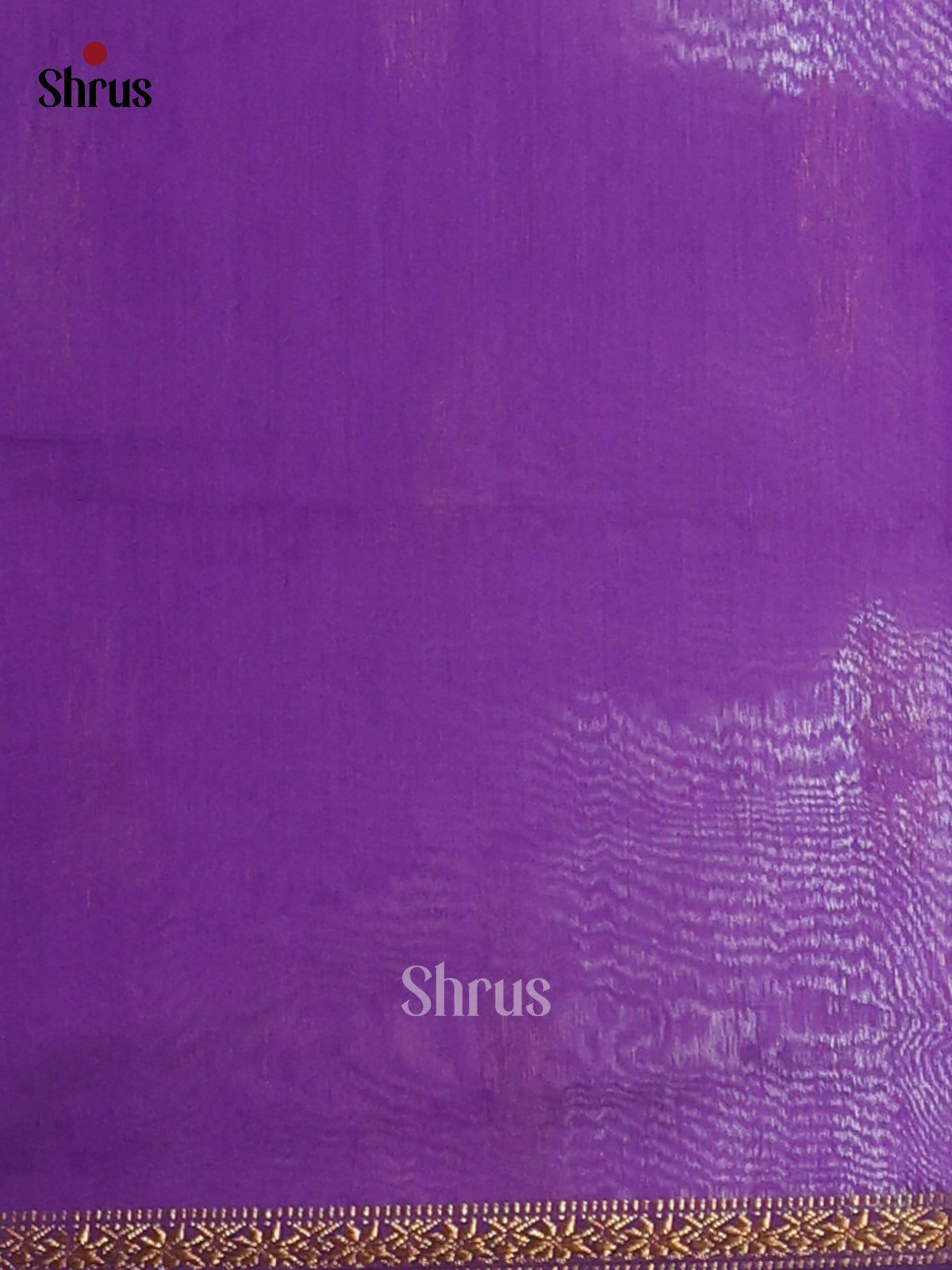 Lavender & Purple - Semi Maheshwari Saree - Shop on Shrus.com