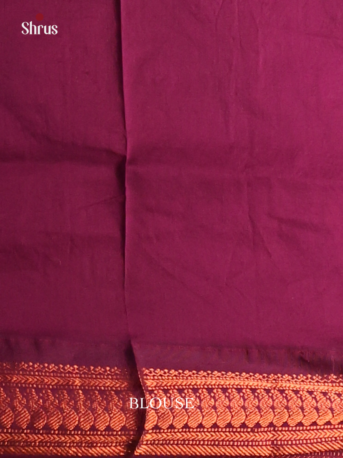 Elegant Green Kalyani Cotton Saree with Purple Zari Border & Contrast Zari Woven Pallu - Shop on Shrus.com