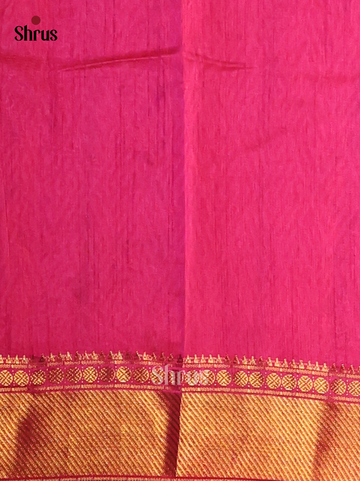 Purple & Pink - Semi Patola Saree - Shop on Shrus.com