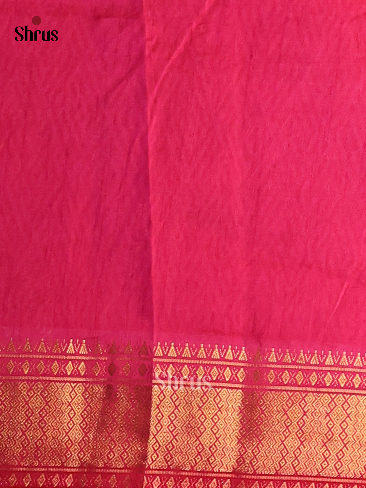 Purple & Pink - Semi Patola Saree - Shop on Shrus.com