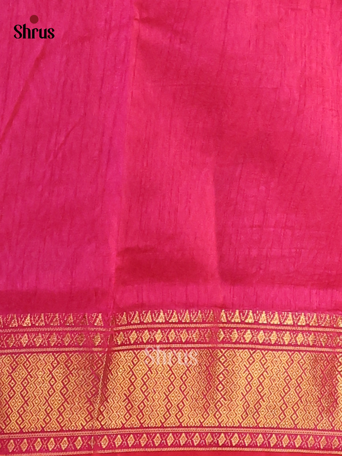 Purple & Pink - Semi Patola Saree - Shop on Shrus.com