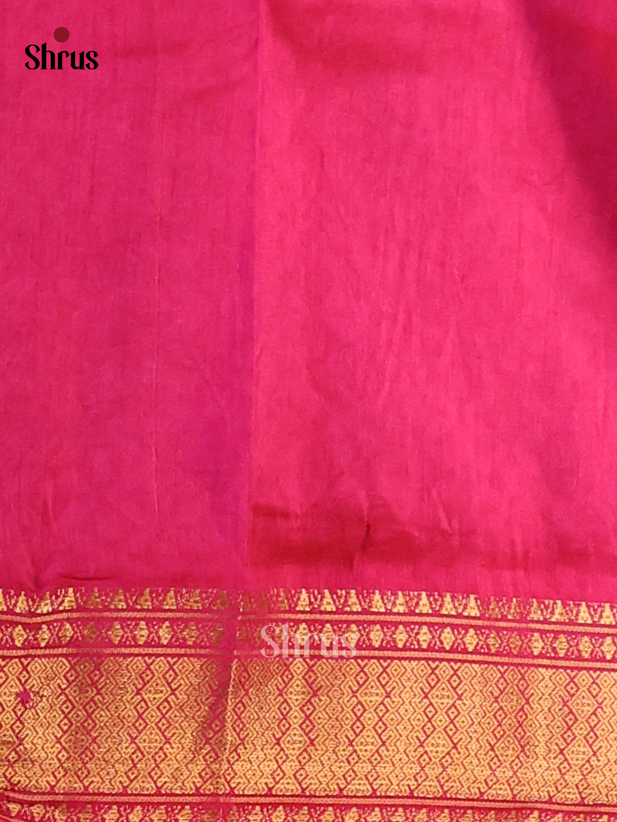 Purple & Pink - Semi Patola Saree - Shop on Shrus.com