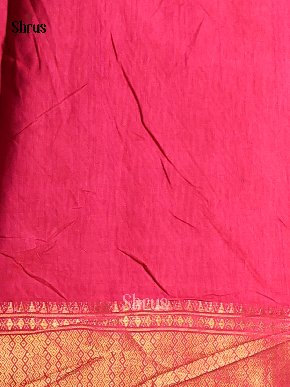 Purple & Pink - Semi Patola Saree - Shop on Shrus.com