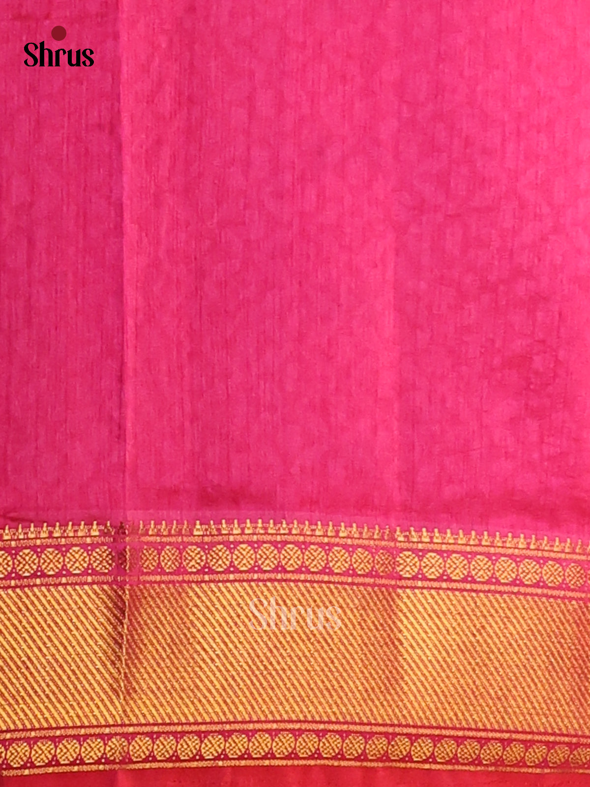 Purple & Pink - Semi Patola Saree - Shop on Shrus.com