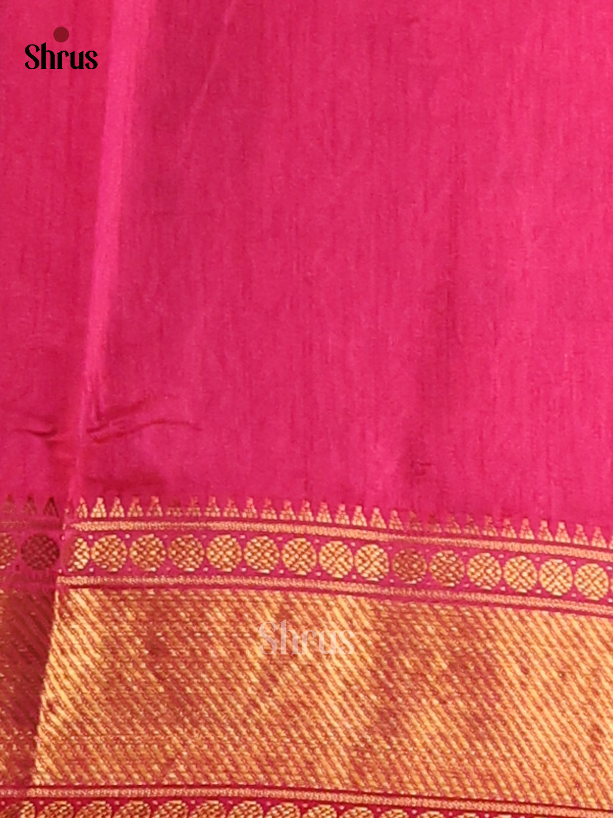 Pink- Semi Patola Saree - Shop on Shrus.com