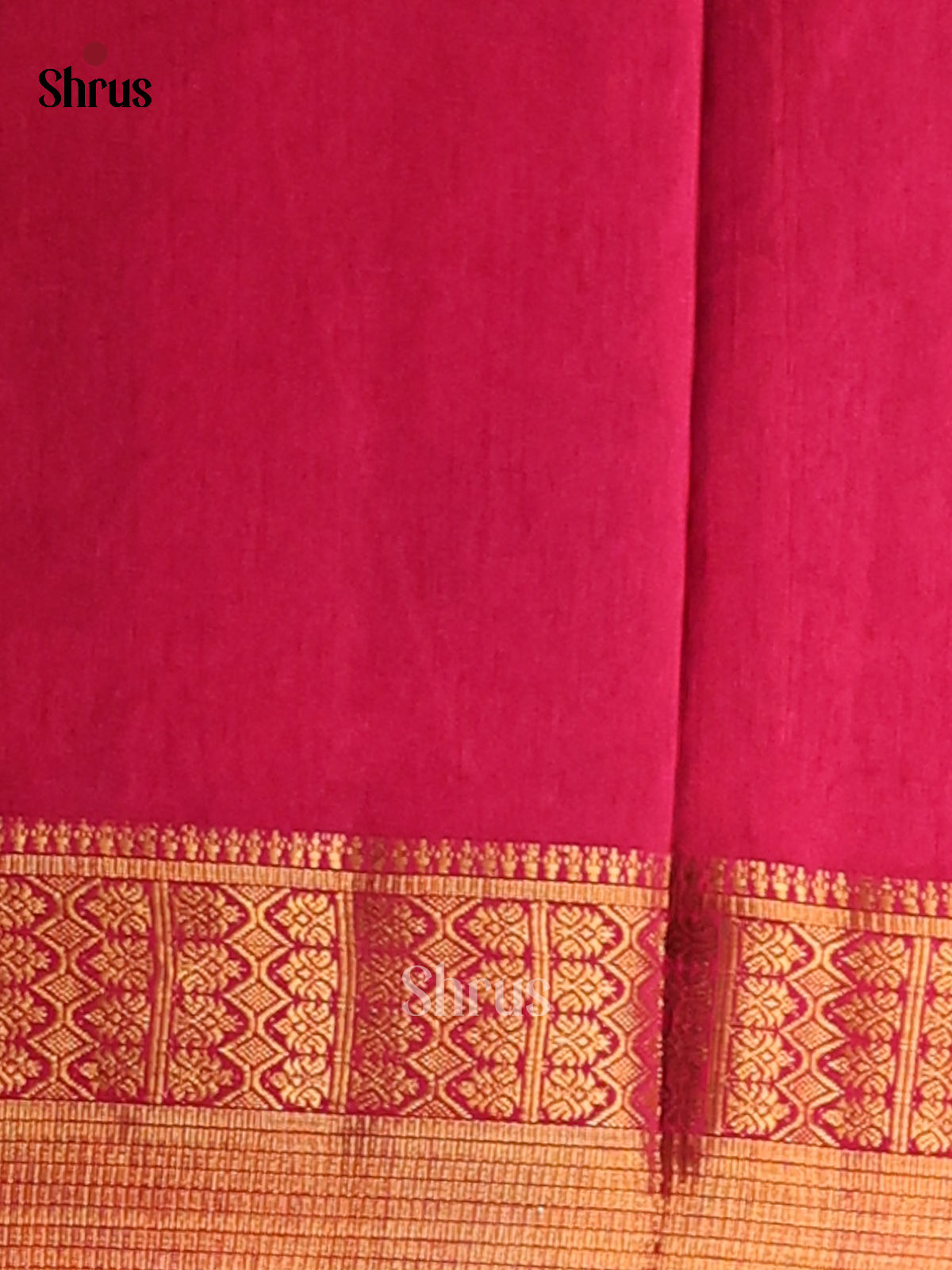 Purple with Pink- Semi Patola Saree - Shop on Shrus.com
