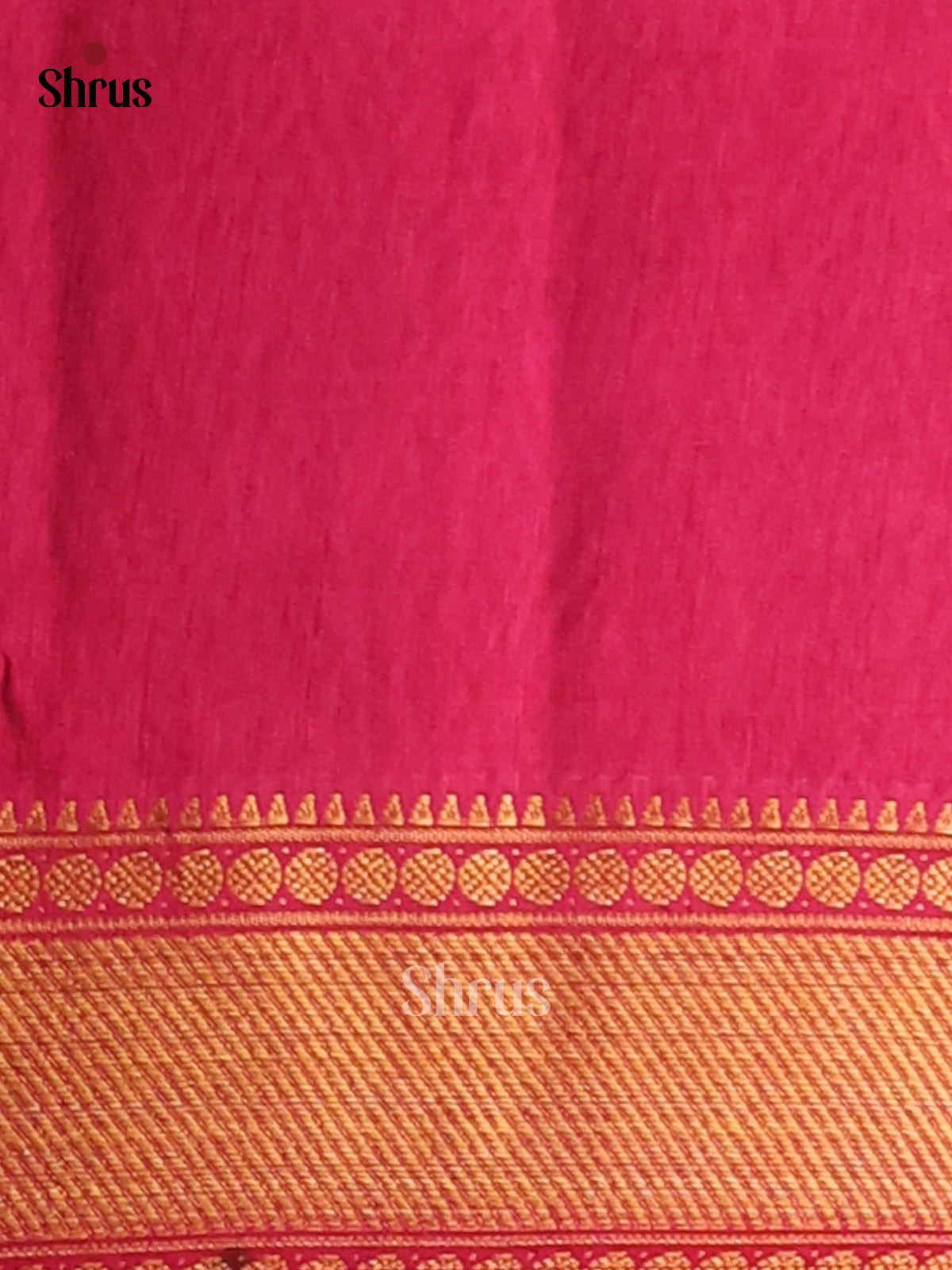 Purple & Pink - Semi Patola Saree - Shop on Shrus.com