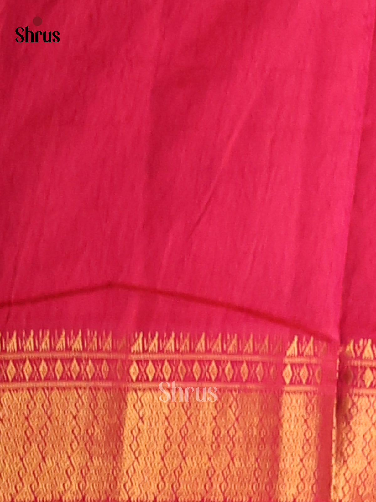Purple with Pink - Semi Patola Saree - Shop on Shrus.com