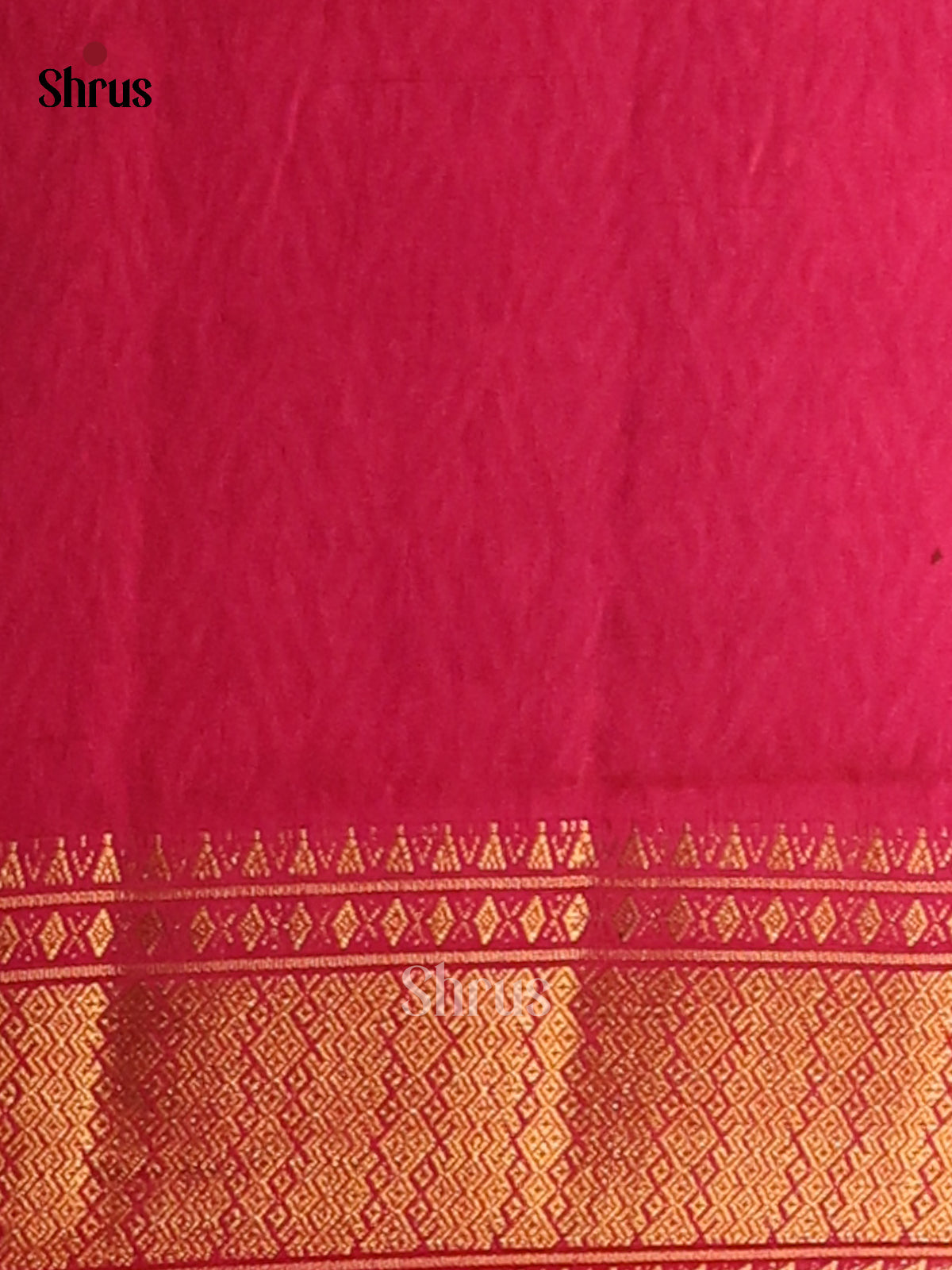 Pink - Semi Patola Saree - Shop on Shrus.com