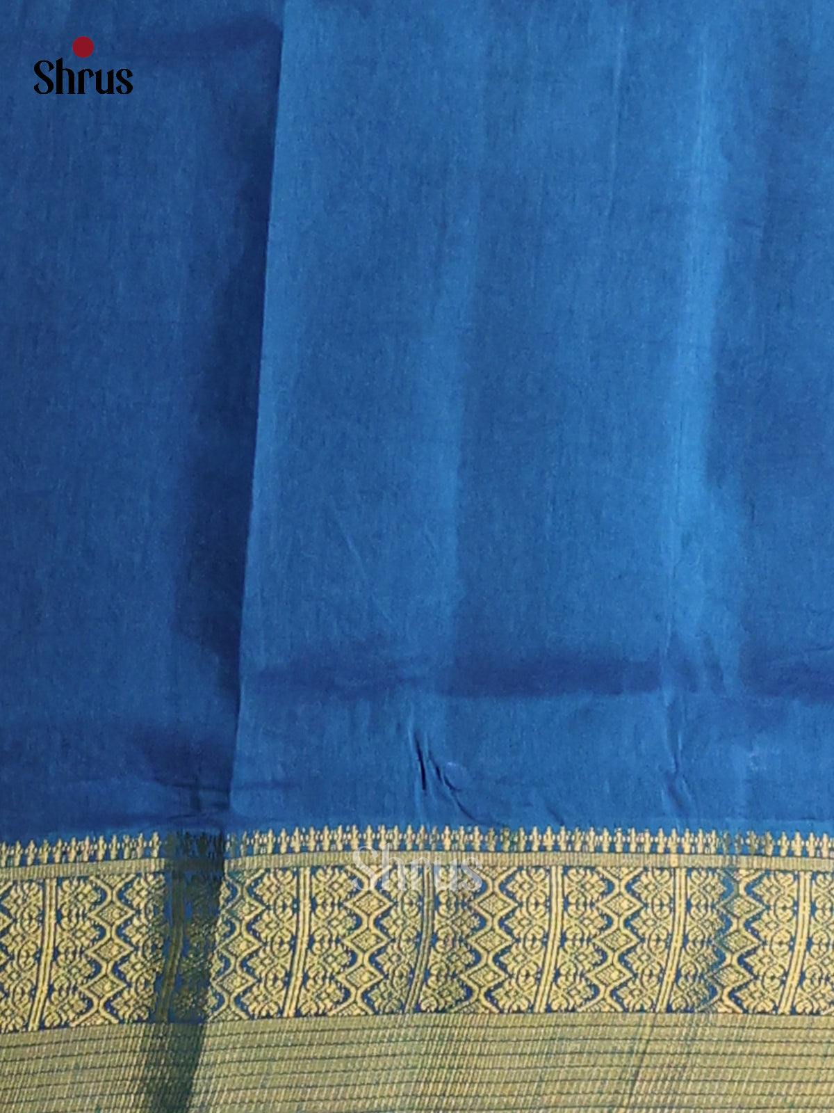 Blue - Semi Patola Saree - Shop on Shrus.com