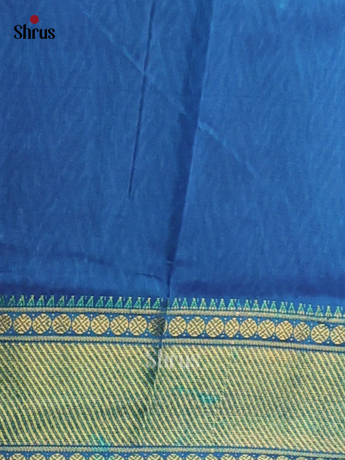 Blue - Semi Patola Saree - Shop on Shrus.com