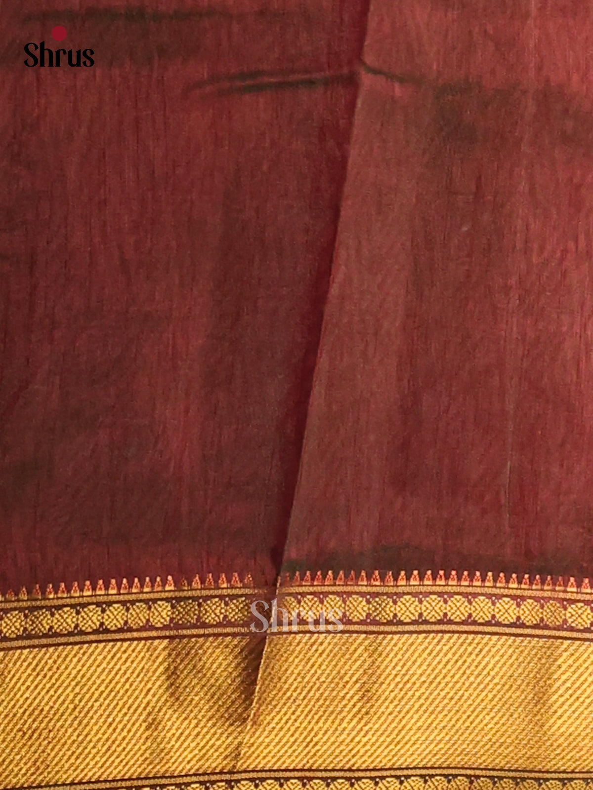 Green & Brown - Semi Patola Saree - Shop on Shrus.com