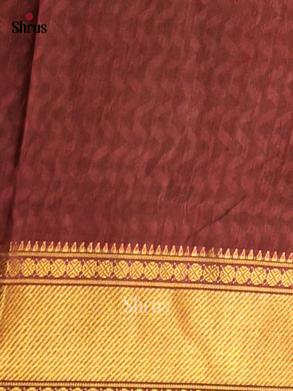 Green with Brown- Semi Patola Saree - Shop on Shrus.com