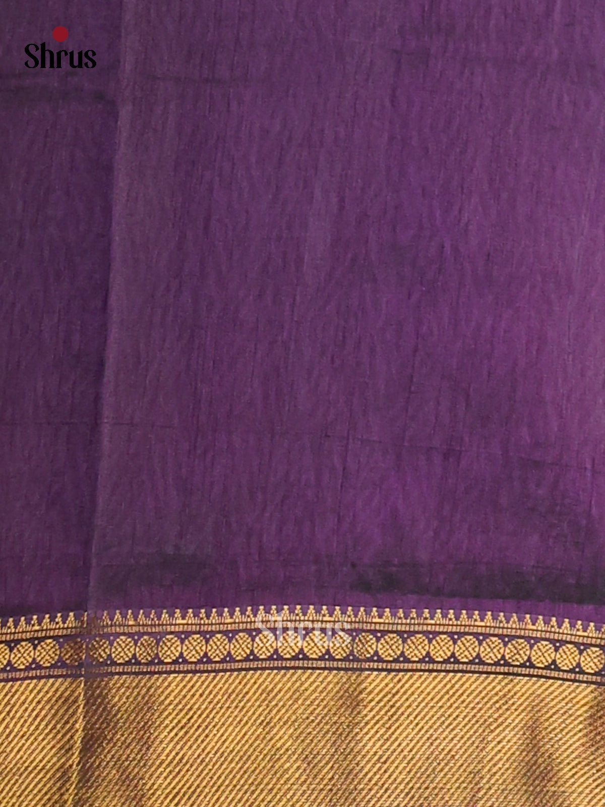 Teal & Purple - Semi Patola Saree - Shop on Shrus.com