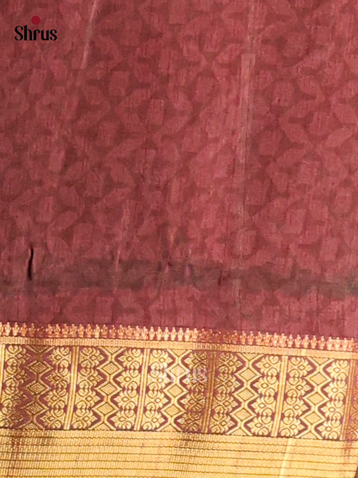 Green & Brown- Semi Patola Saree - Shop on Shrus.com