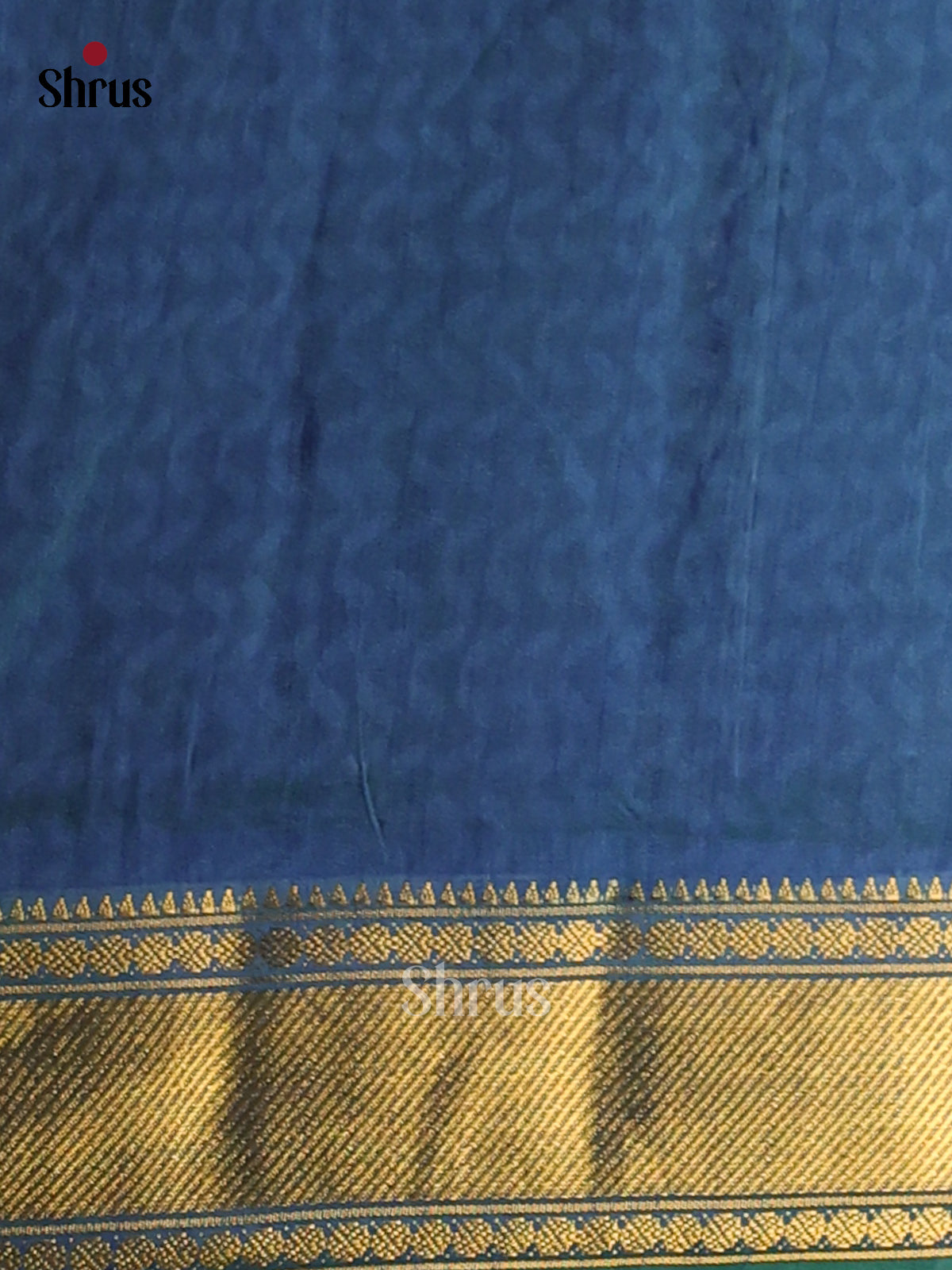 Green & Blue - Semi Patola Saree - Shop on Shrus.com