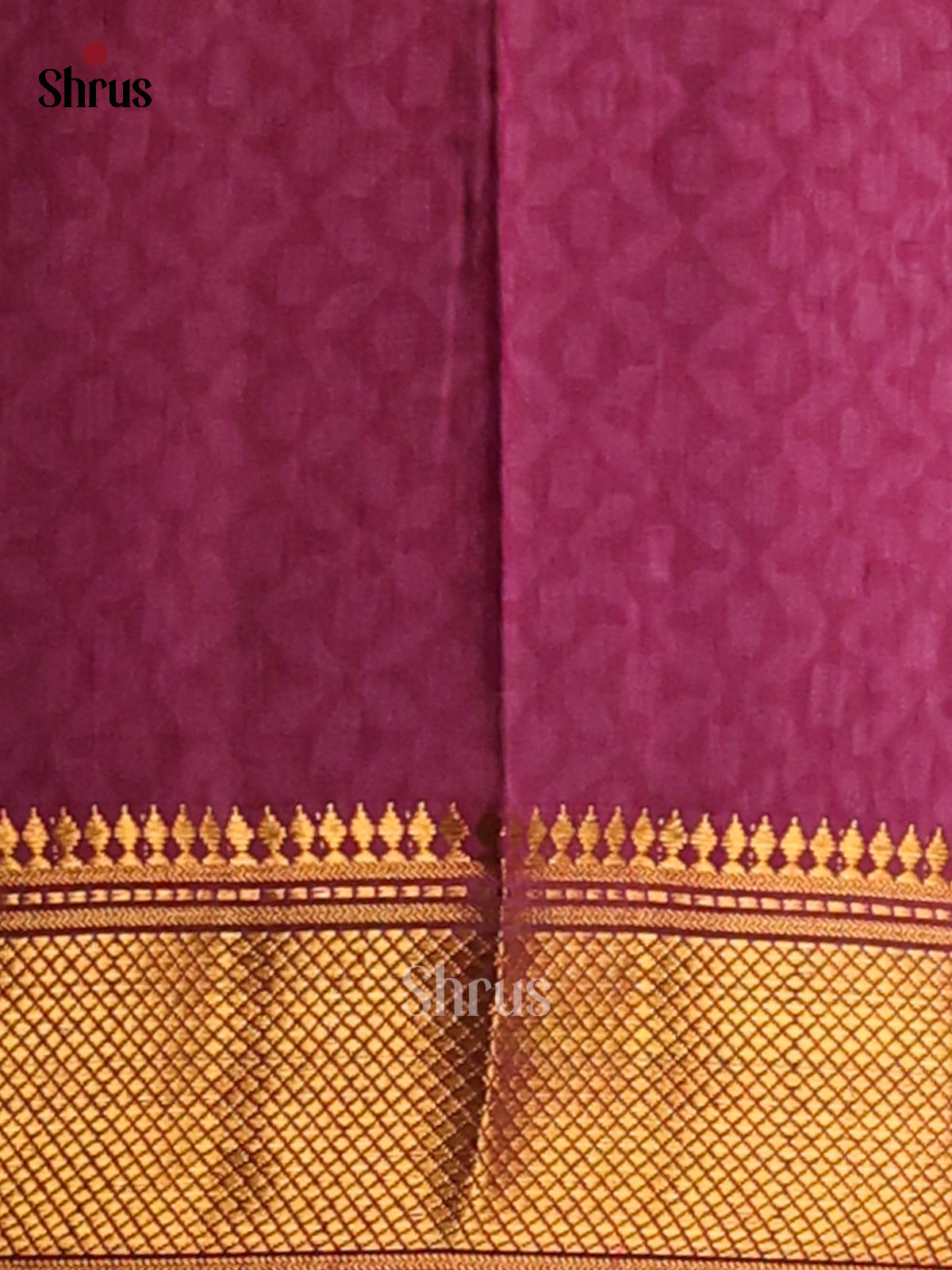 Green with Purple - Semi Patola Saree - Shop on Shrus.com
