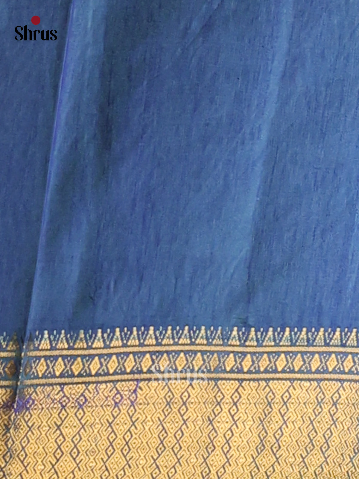 Green & Blue- Semi Patola Saree - Shop on Shrus.com